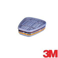   3M 6057 ABE1 szűrőbetét szerves-, szervetlen- és savas gőzök ellen 1000 ppm-ig