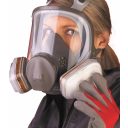 3M 6700 ikerszűrős teljesálarc (méret: S)