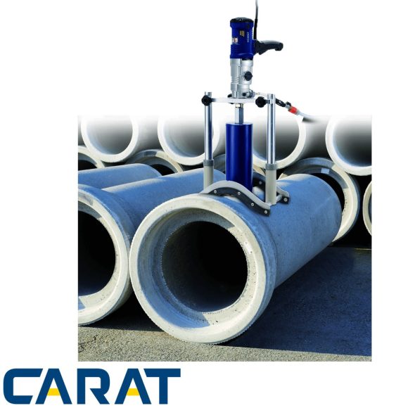 CARAT S-1804 csatornacső fúróállvány gyémántfúrókhoz (max Ø250x300 mm)