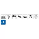 CARAT TILES CSM MASTER profi gyémánttárcsa Ø300x25.4 mm (csempe, kő)