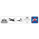 CARAT CONCRETE DF MASTER profi gyémánt csiszolótárcsa Ø180x22.23 mm (beton, kő)