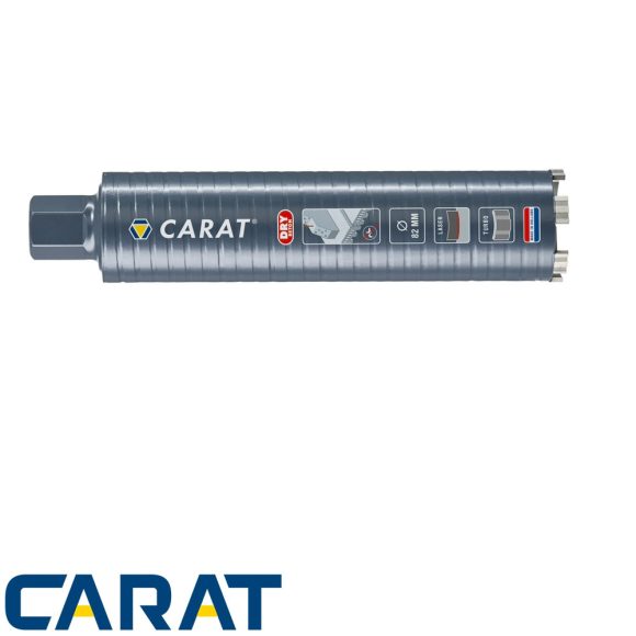 CARAT LASER CONCRETE DRY profi gyémánt fúrókorona betonhoz Ø82x300 mm - 5/4" UNC (száraz fúráshoz)