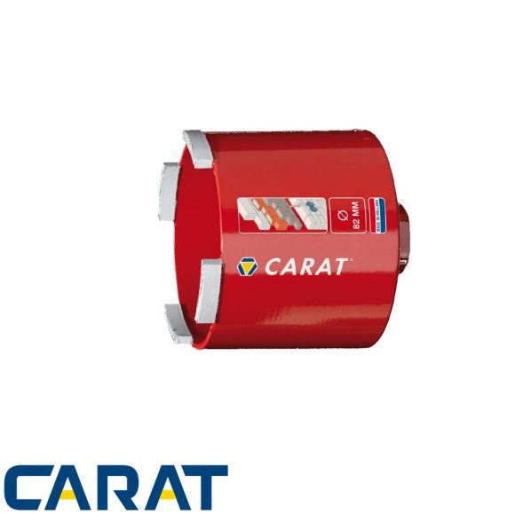 CARAT BOX DRILL DUSTEC ECONOMY gyémánt fúrókorona falazathoz Ø82x60 mm - M16 (száraz fúráshoz)