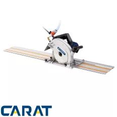   CARAT TC-1800 gyémánt kézi körfűrész - 180 mm tárcsa (1800 W, 3x400mm vezetősínnel)