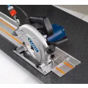 CARAT TC-1800 gyémánt kézi körfűrész - 180 mm tárcsa (1800 W, 1400mm vezetősínnel)