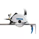 CARAT TC-1800 gyémánt kézi körfűrész - 180 mm tárcsa (1800 W, 1400mm vezetősínnel)
