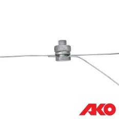 AKO 441225 huzaltoldó kapocs, max 2.5 mm, 10 db-os