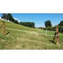 AKO Flexi Gate 441298/011 villanypásztor kapuszett, 40 mm-es szalaggal, 7.5 m