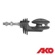   AKO Super 441360 metrikus kombinált szigetelő szalaghoz / vezetékhez, M6x30 mm, 10 db-os (villanypásztor)