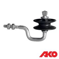   AKO 441394 metrikus sarokszigetelő vezetékhez, M6x35 mm, 25 db-os (villanypásztor)