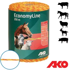   AKO EconomyLine 441555 villanypásztor vezeték, 250 m, Ø 4 mm