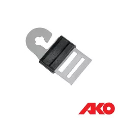   AKO LitzClip 442006/041 szalagcsatlakozó kapufogóhoz , max 20 mm, 4 db-os (villanypásztor)