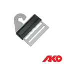 AKO LitzClip 442007/041 szalagcsatlakozó kapufogóhoz , max 40 mm, 4 db-os (villanypásztor)