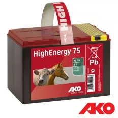   AKO HighEnergy 44220 szárazelem, 9 V / 75 Ah (villanypásztor)