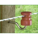 AKO 44305 facsavaros szigetelőgomba vezetékhez, 100 db-os (villanypásztor)