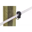 AKO 44309  facsavaros derékszögű szigetelő szalaghoz / vezetékhez, 25 db-os (villanypásztor)