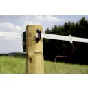 AKO 443501 szögelhető sarok- és szakasz szigetelő szalaghoz / vezetékhez, 10 db-os (villanypásztor)