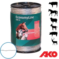   AKO EconomyLine 44502 villanypásztor vezeték, 500 m, Ø 3 mm