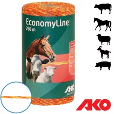  AKO EconomyLine 44520 villanypásztor vezeték, 250 m, Ø 3.8 mm