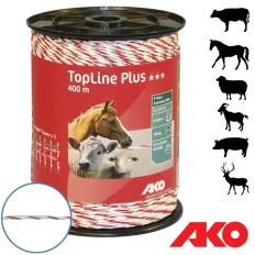   AKO TopLine Plus 4491559 villanypásztor vezeték, 400 m, Ø 6 mm
