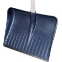 10075 hólapát (műanyag), rozsdamentes acél élvédővel, fanyéllel, 460 mm