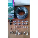 12818 minőségi párakapu szett (kerti párásító), 15 m