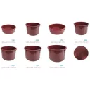 12992 szüretelőkád (műanyag) (bordó), 110 L