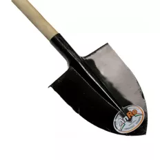   Buffalo 14075 hőkezelt ásó (acél) (900 g), taposóéllel, fanyéllel