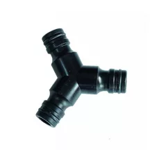   14283 Y-vízelosztó kuplung, 1/2"-3/4" (műanyag) (gyorscsatlakozás)
