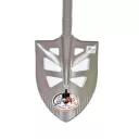 Buffalo 16127 élezett ásólapát (acél), taposóéllel, fém nyéllel