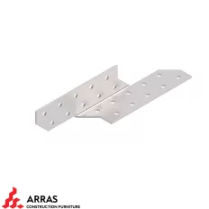   Arras 72102 szarufa-szelemen összekötő lemez, balos - 170x32x32 mm (2 mm vtg, tűzihorg.)