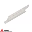 Arras 72109 szarufa-szelemen összekötő lemez, jobbos - 330x32x32 mm (2 mm vtg, tűzihorg.)