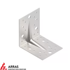   Arras CF 71303 erősített derékszögű szöglemez, 105x105x90 mm (2,5 mm vtg, tűzihorg.)