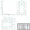 Arras CF 71306 erősített derékszögű szöglemez, 120x120x90 mm (2,5 mm vtg, horganyzott)