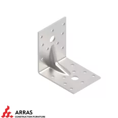   Arras CF 71312 erősített derékszögű szöglemez, 70x70x55 mm (2,5 mm vtg, tűzihorg.)