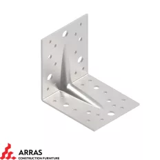  Arras CF 71313 erősített derékszögű szöglemez, 105x105x90 mm (3,0 mm vtg, tűzihorg.)