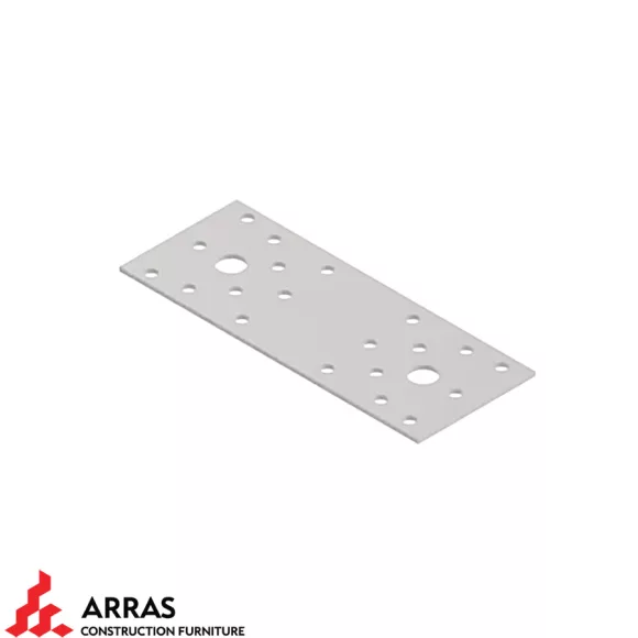 Arras CF 71603 lapos összekötő lemez - 55x140 mm (lv 2 mm, tűzihorganyzott)