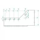 Arras CF 72203 külső gerendatartó, 45x137 mm (lv 2mm, tűzihorganyzott)