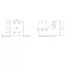 Arras CF 72209 külső gerendatartó, 60x100 mm (lv 2mm, tűzihorganyzott)
