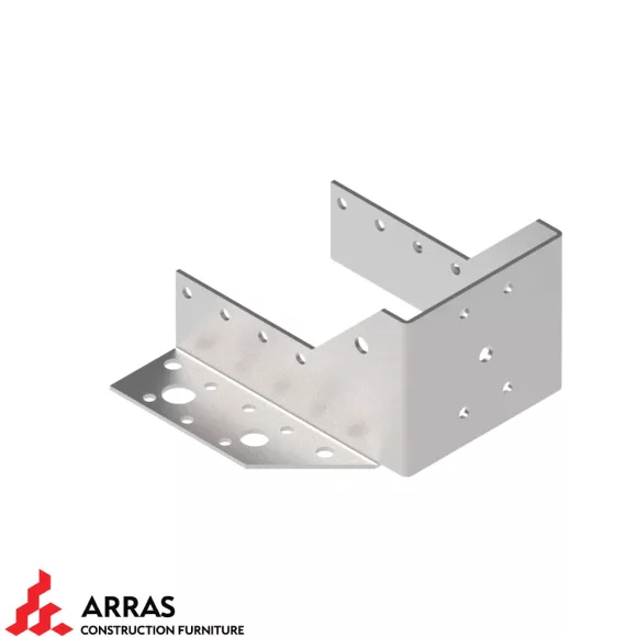 Arras CF 72212 külső gerendatartó, 80x120 mm (lv 2mm, tűzihorganyzott)