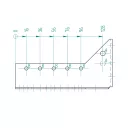 Arras CF 72213 külső gerendatartó, 100x140 mm (lv 2mm, tűzihorganyzott)