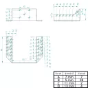 Arras CF 72224 külső gerendatartó, 150x160 mm (lv 2mm, tűzihorganyzott)