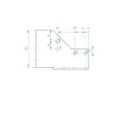 Arras CF 72309 belső gerendatartó, 45x97 mm (lv 2mm, tűzihorganyzott)
