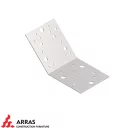 Arras CF 73106 összekötő lemez 135° - 105x105x90 mm (lv 2,5 mm, tűzihorganyzott)