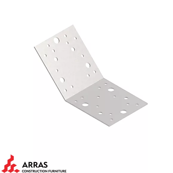 Arras CF 73106 összekötő lemez 135° - 105x105x90 mm (lv 2,5 mm, tűzihorganyzott)