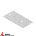 Arras CF 74364 lapos összekötő lemez - 100x200 mm (lv 2 mm, tűzihorganyzott)
