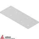 Arras CF 74379 lapos összekötő lemez - 160x400 mm (lv 2 mm, tűzihorganyzott)