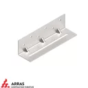 Arras CF 74406 állítható sarokvas, erősített, 35x35x130 mm (2,0 mm vtg, horganyzott)