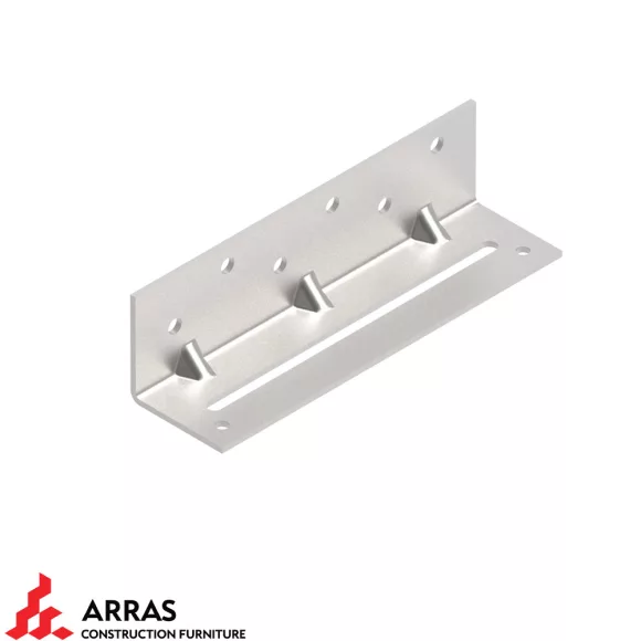 Arras CF 74406 állítható sarokvas, erősített, 35x35x130 mm (2,0 mm vtg, horganyzott)