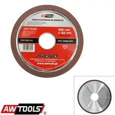   AWTOOLS AW47530 gyémánt élezőkorong 150x32 mm (vidia lapkákhoz, élekhez)